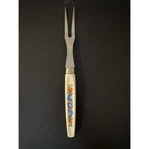 Vintage Ecko Meat Carving Fork Spice of Life Stainless‎ Steel